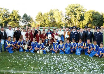 Фінал юнацького кубку УМВС  з футболу у Малині - Гра, нагородження