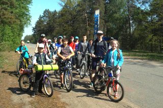 Велопрогулянка від БО «Захист дітей Чорнобиля». Травень 2018 року
